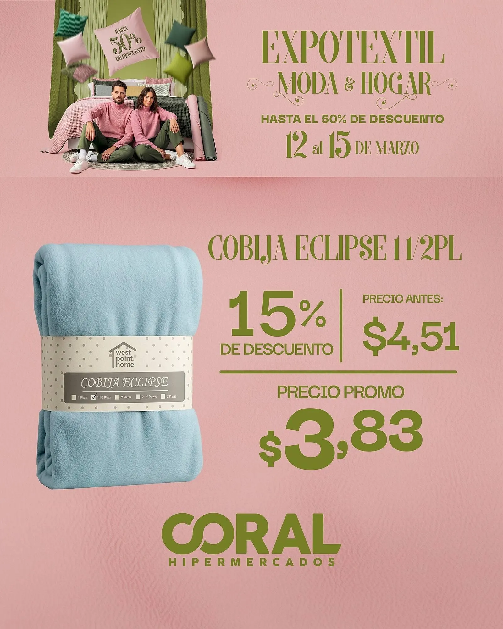 Catalogo de Catálogo Coral Hipermercados 11 de marzo al 15 de marzo 2026 - Pag 1