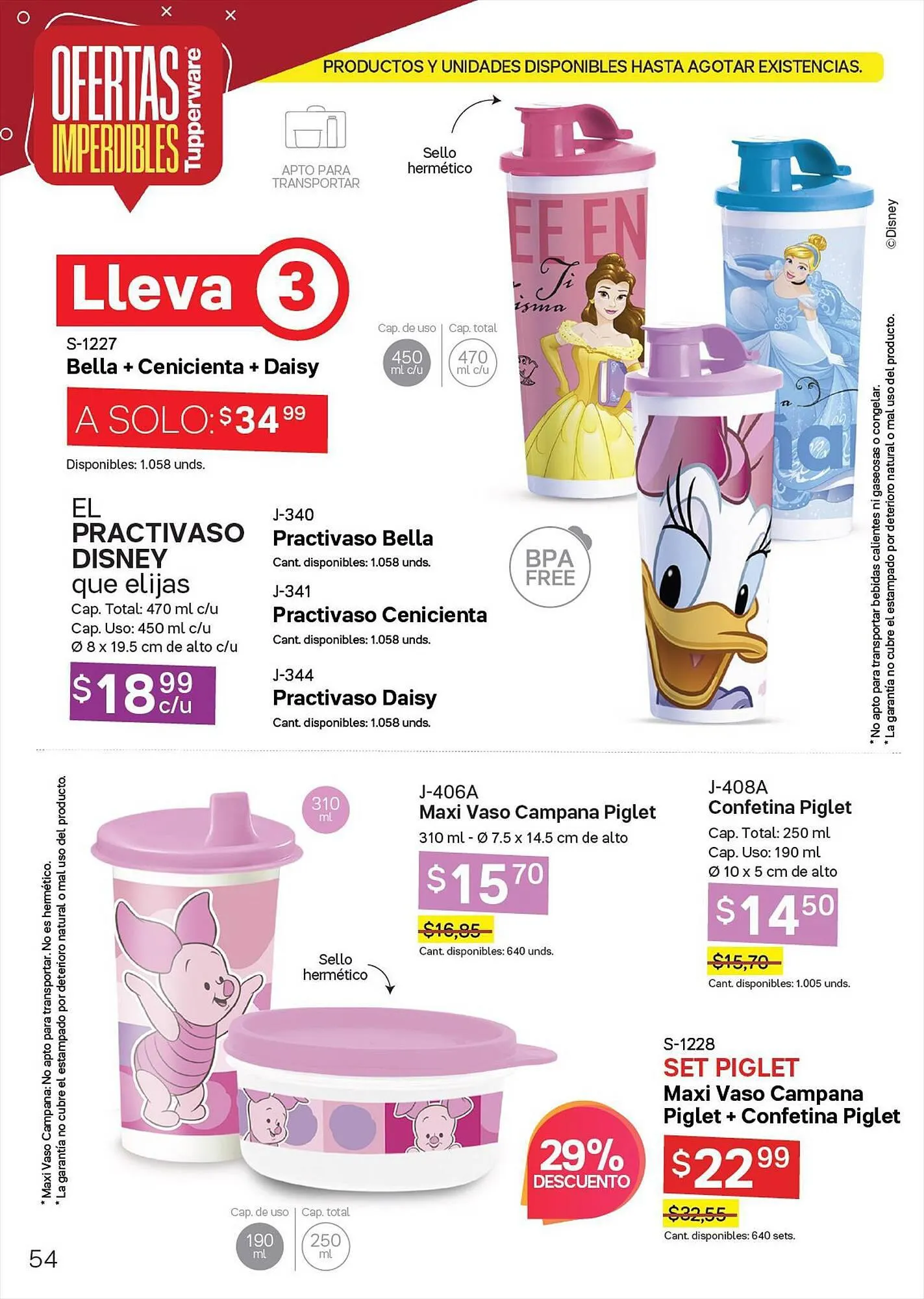 Catalogo de Catálogo Tupperware 7 de agosto al 25 de agosto 2023 - Pag 54