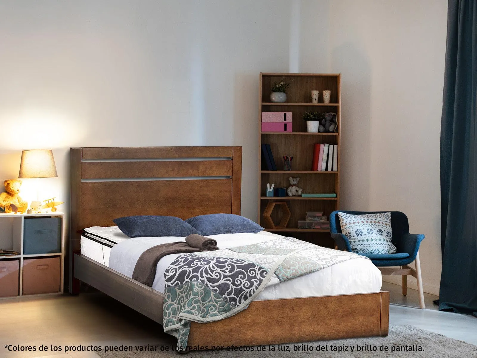 Cama Infantil Teen Contemporáneo Miel