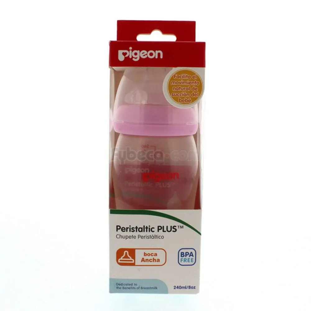 Biberón Soft Touch Peristaltic Plus 240 Ml Transparente Unidad