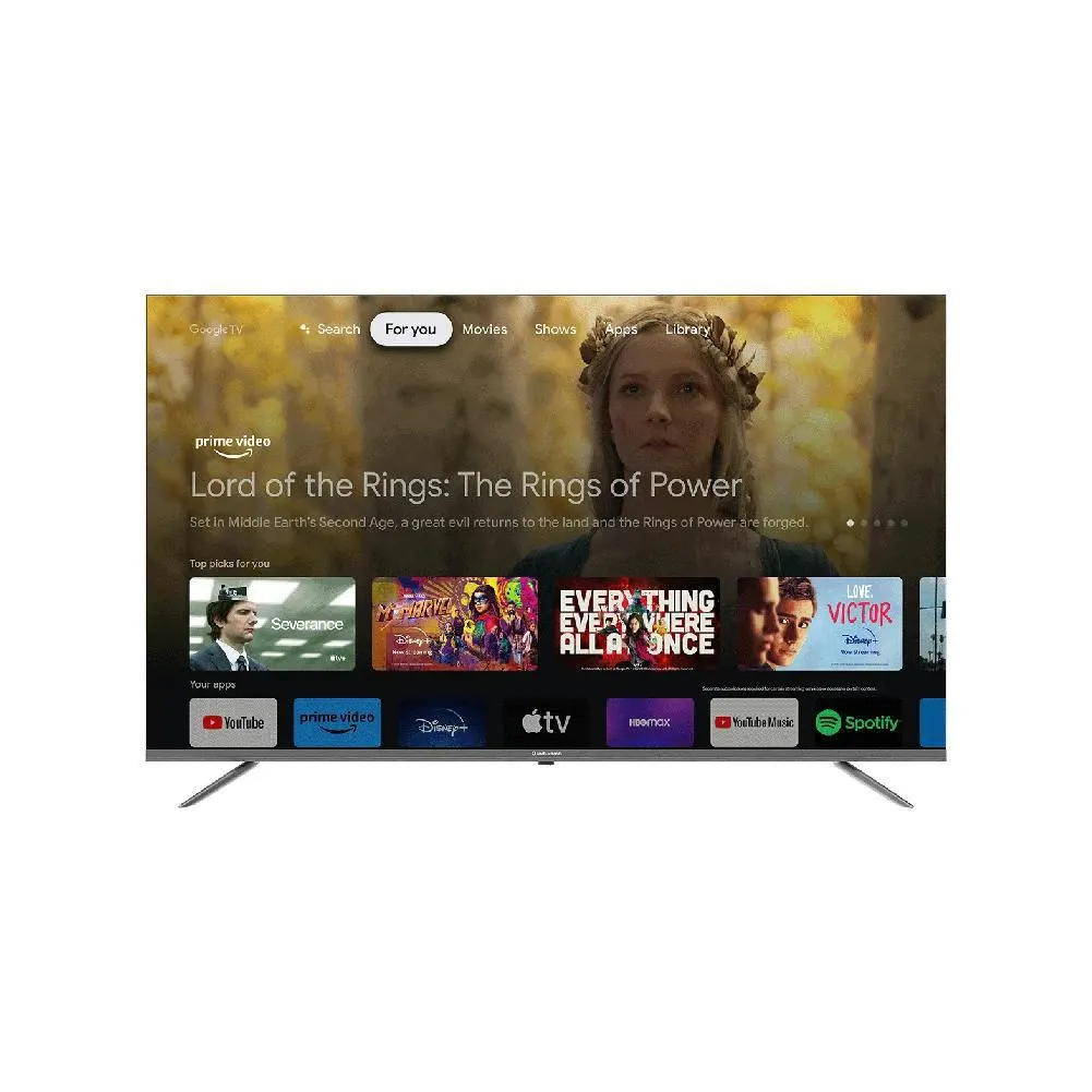 10021836 TELEVISOR INDURAMA 50TIKGF2GQLED/50 PULG/UHD/QLED/HDR/BLUETOOTH/GOOGLE TV/SOPORTE/COMAN VOZ