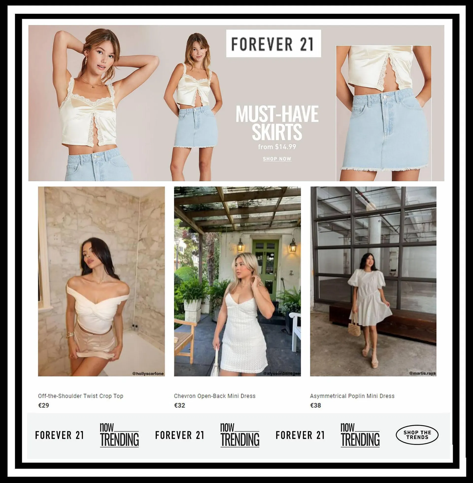 Catálogo Forever 21 - 1