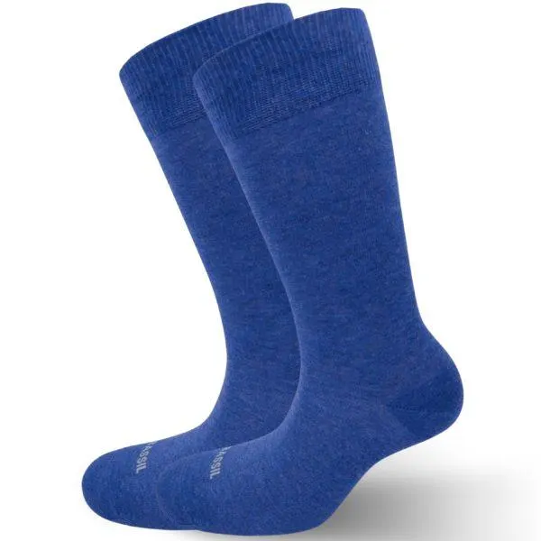 Medias de caballero, celeste jaspeado