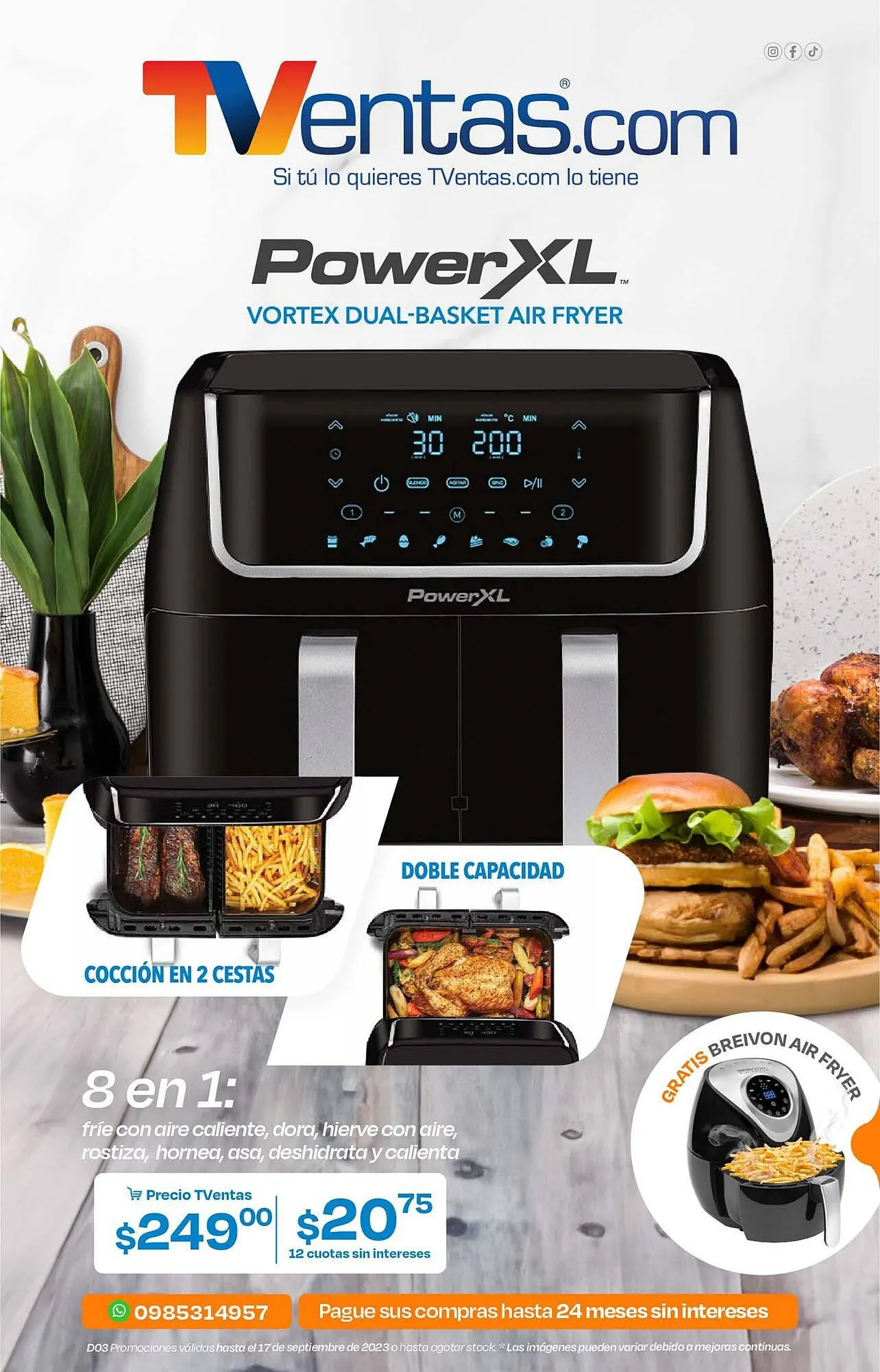 Catalogo de Catálogo TVentas 9 de septiembre al 17 de septiembre 2023 - Pag 1