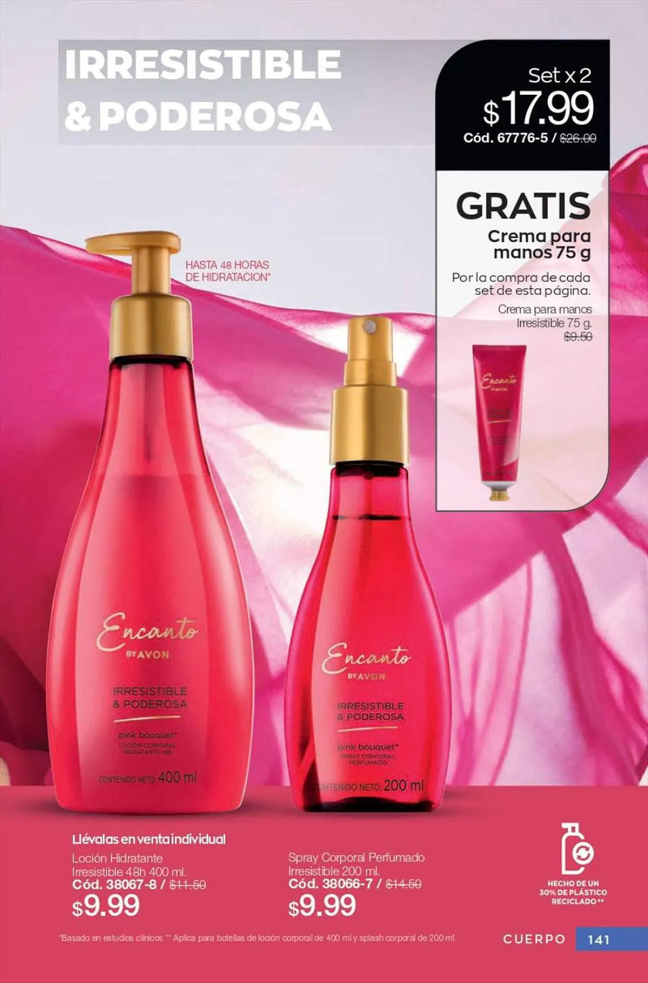 Catalogo de Catálogo AVON 31 de agosto al 30 de septiembre 2023 - Pag 141