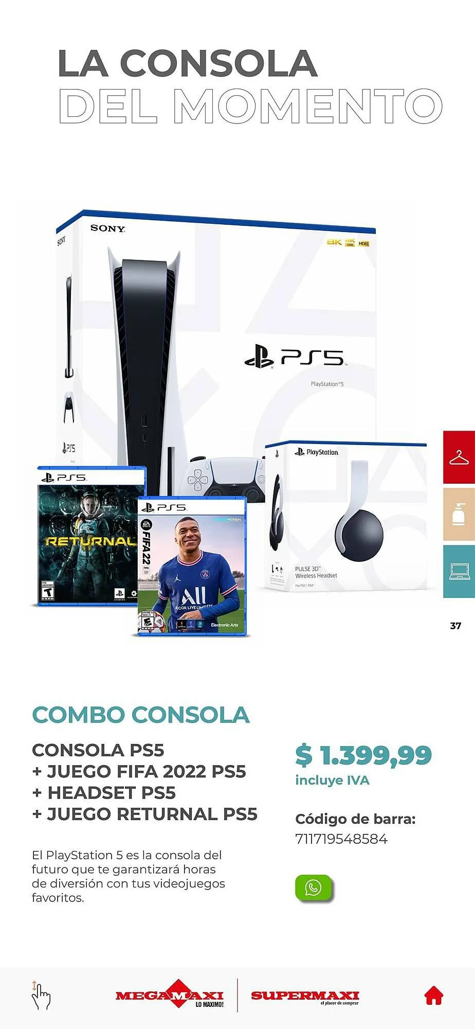 Catalogo de Catálogo Supermaxi 3 de noviembre al 24 de noviembre 2023 - Pag 37