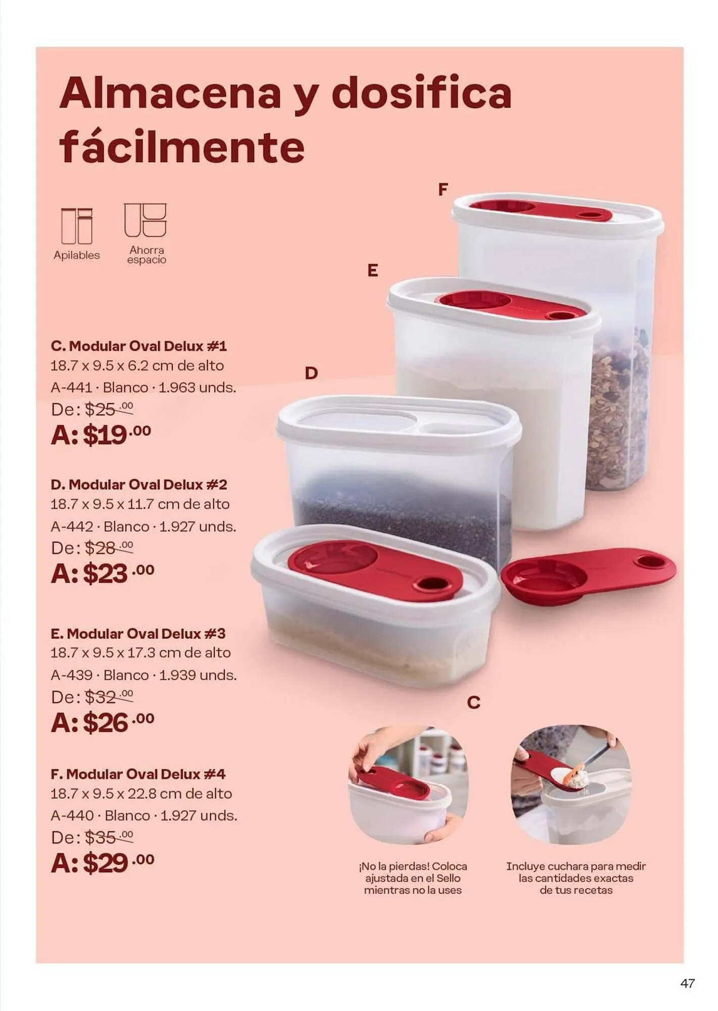 Catalogo de Catálogo Tupperware 24 de febrero al 22 de marzo 2024 - Pag 41
