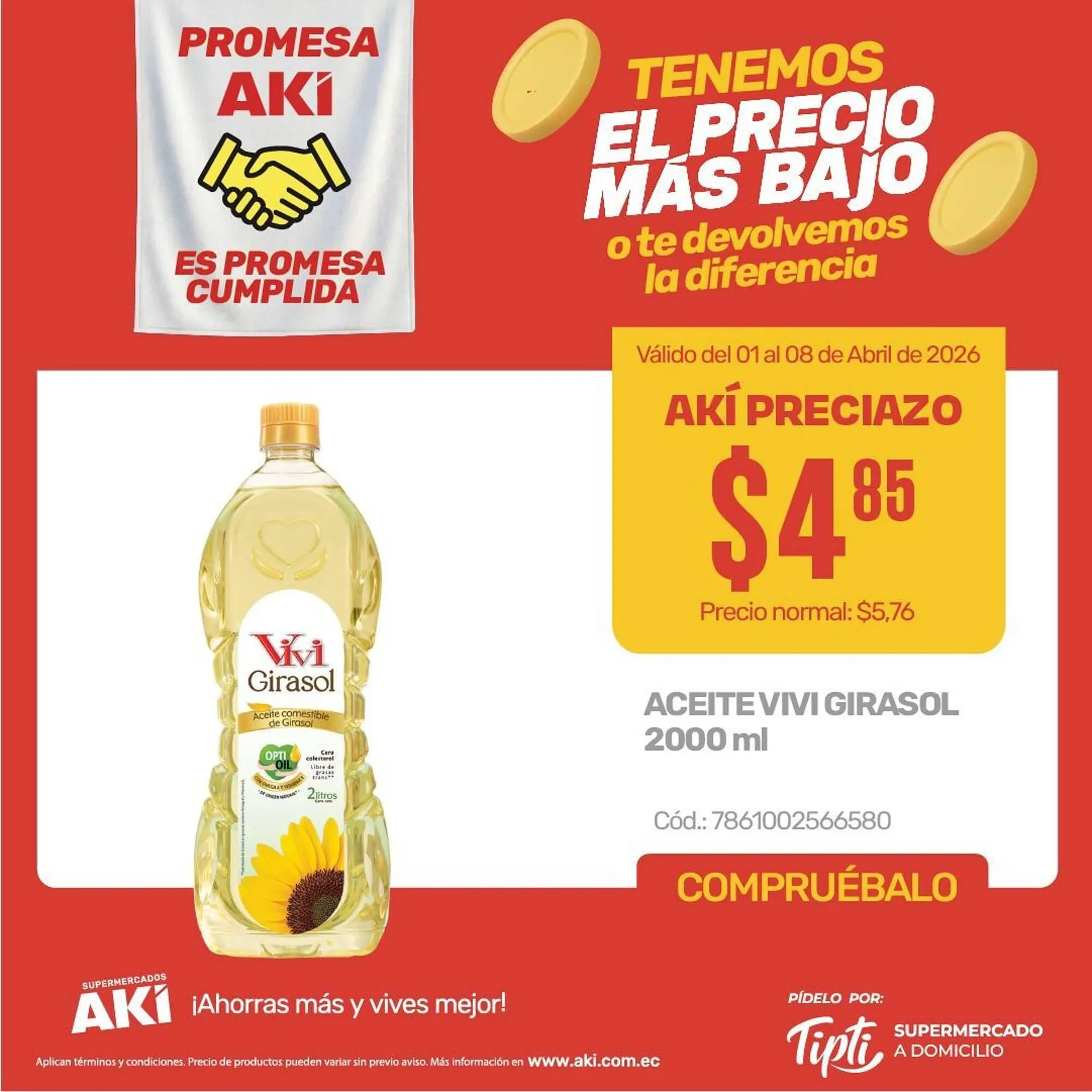 Catalogo de Catálogo Akí 3 de abril al 8 de abril 2026 - Pag 3