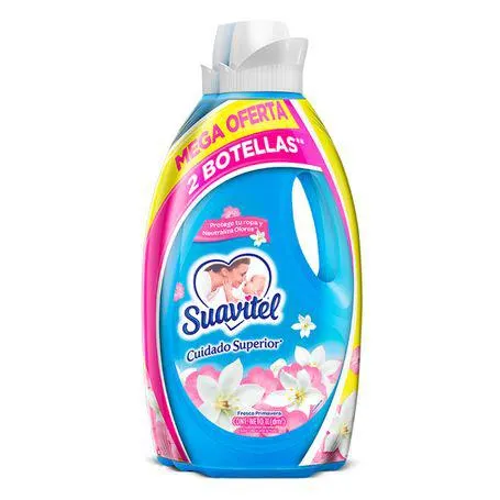 Pack 2 Uds Suavizantes Suavitel Fresca Primavera 1L