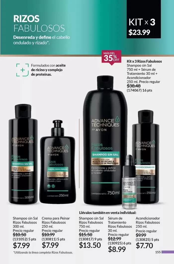 Catalogo de Refrescante Hidración y Beneficios C/15  25 de septiembre al 17 de octubre 2024 - Pag 155