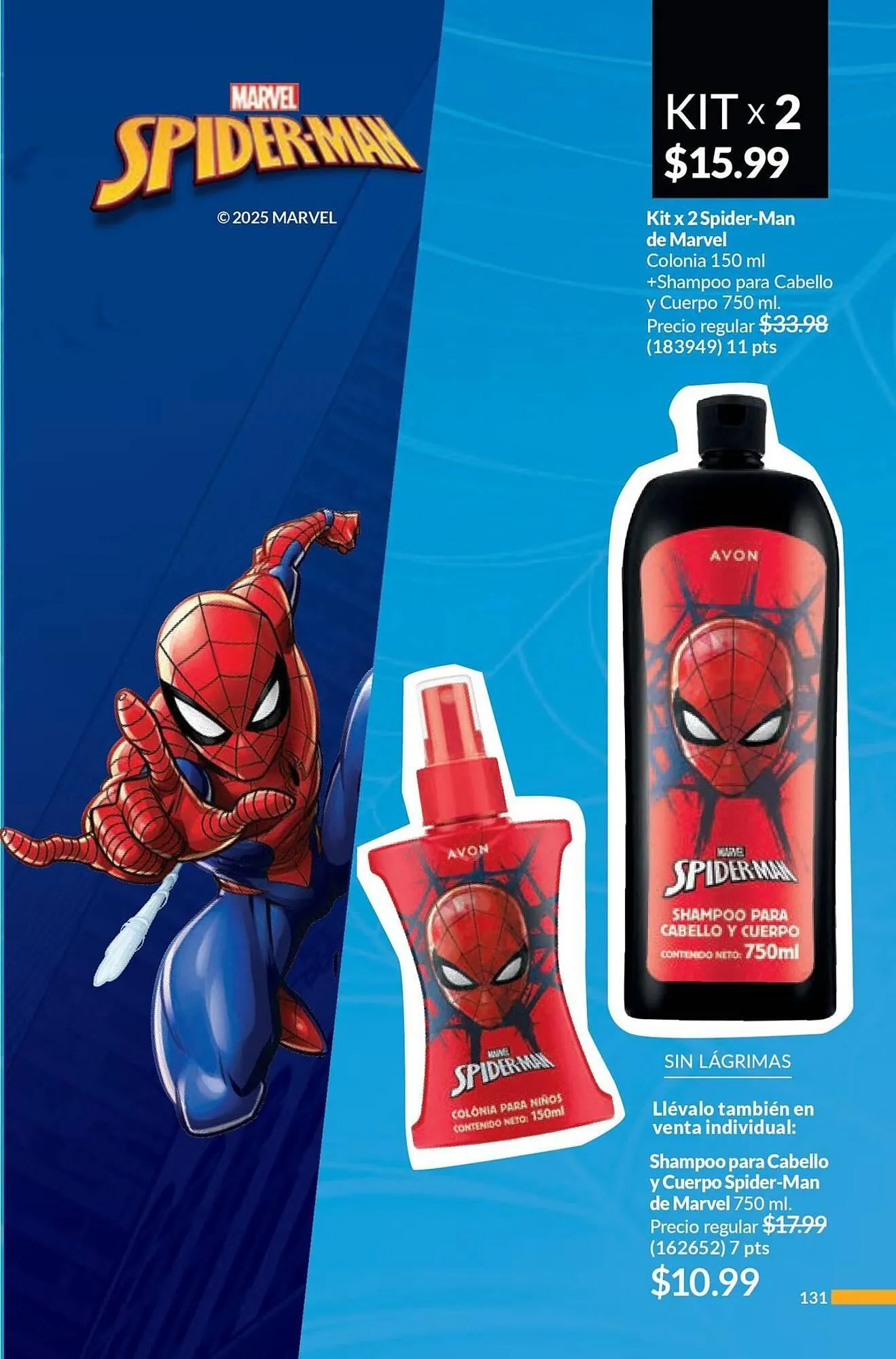 Catalogo de Catálogo AVON 20 de diciembre al 8 de febrero 2025 - Pag 131