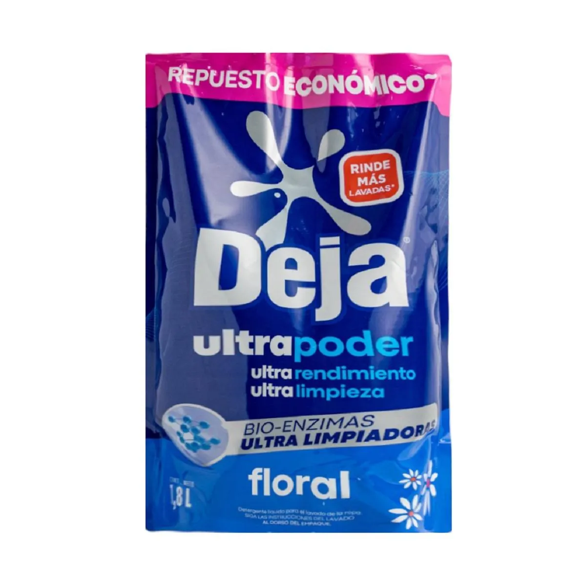 Detergente Líquido Deja Floral 1.8 L