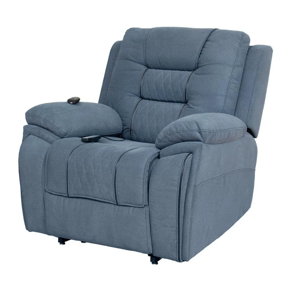 Reclinable 1P MasajeadorGeorge | Azul