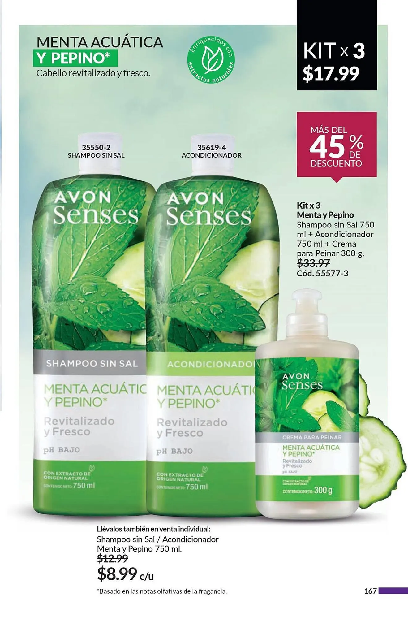 Catalogo de Catálogo AVON 22 de noviembre al 23 de diciembre 2023 - Pag 167