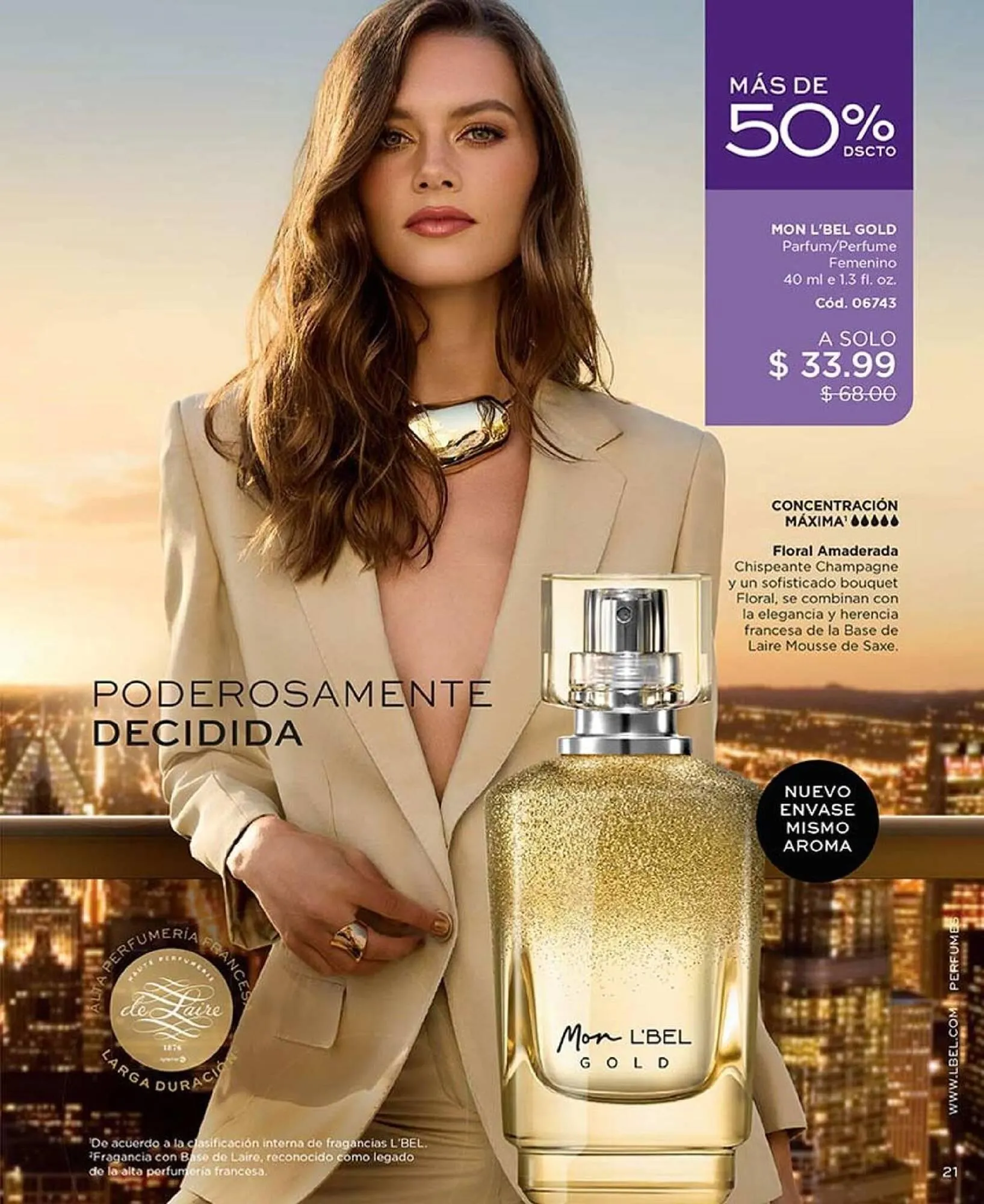 Catalogo de Catálogo L'bel 9 de octubre al 31 de diciembre 2025 - Pag 21