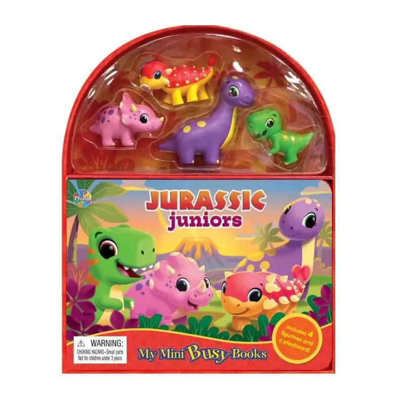 Mini Divertí Libro Pequeños Jurasicos Ediciones Macro