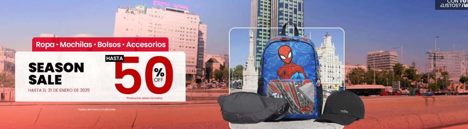 Catalogo de Catálogo Totto 13 de enero al 31 de enero 2026 - Pag 1