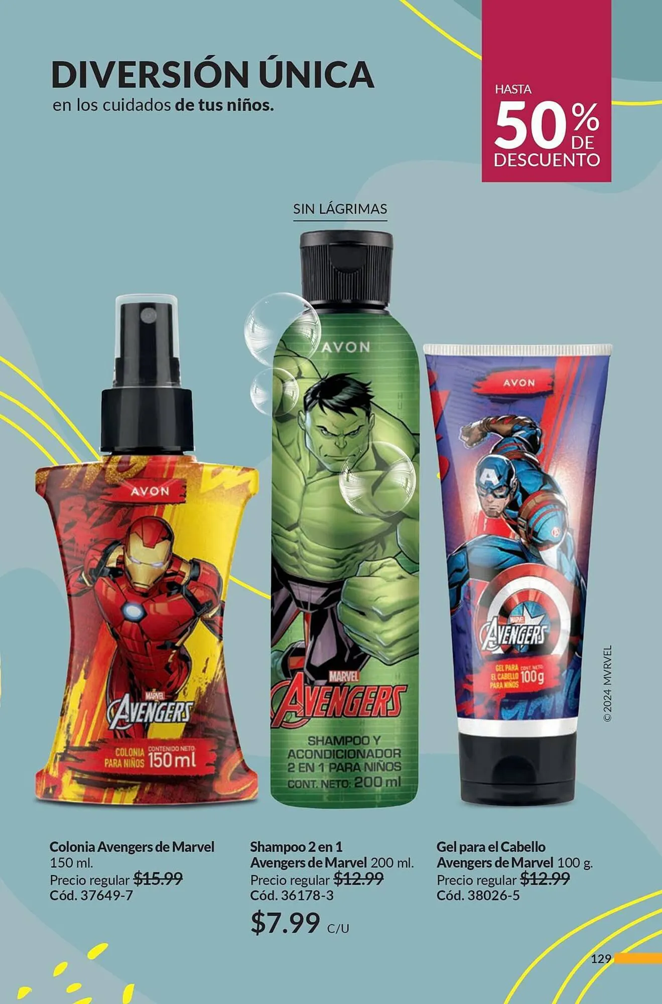 Catalogo de Catálogo AVON 21 de marzo al 15 de abril 2024 - Pag 129