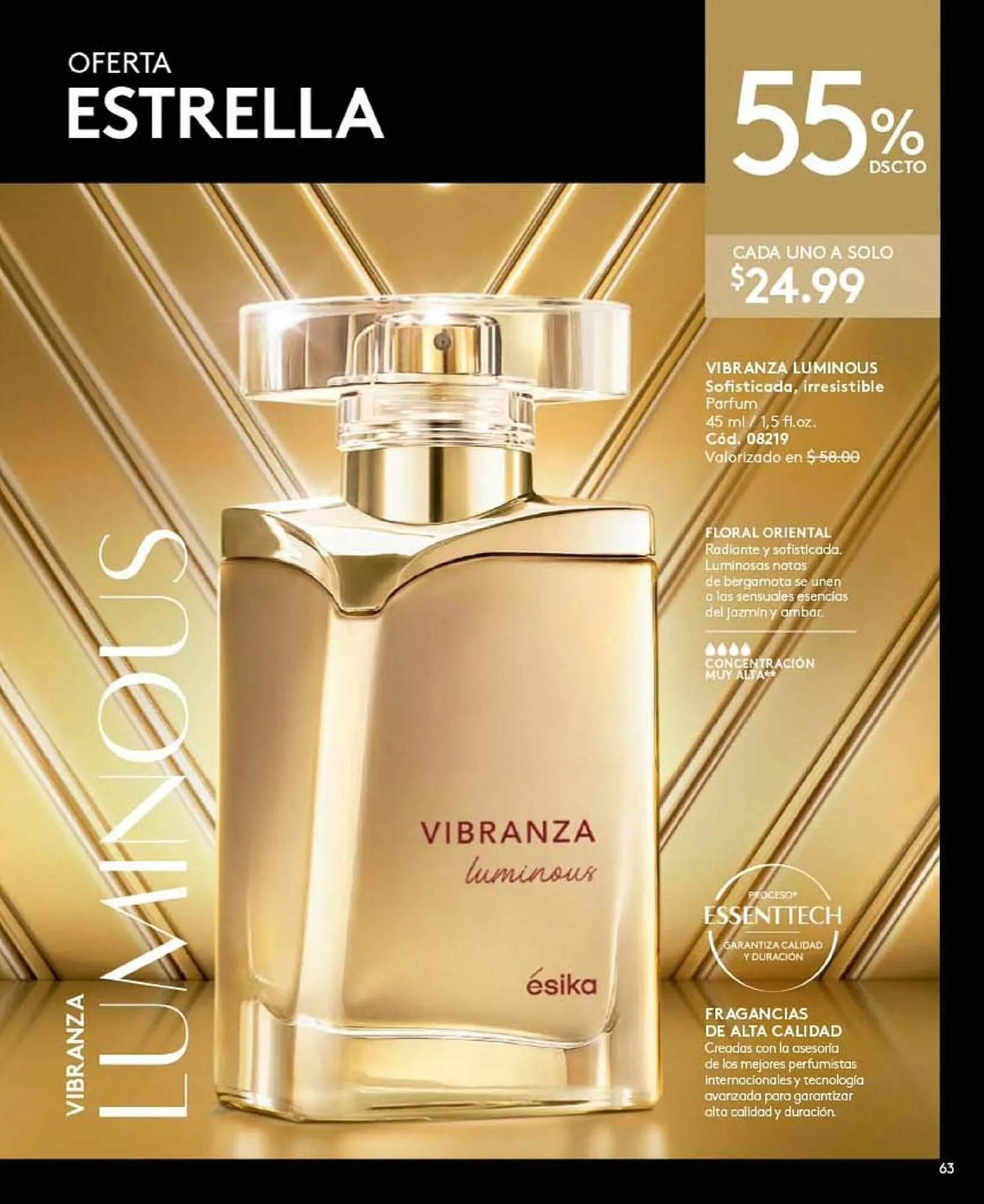 Catalogo de Catálogo Ésika 12 de diciembre al 12 de diciembre 2025 - Pag 63
