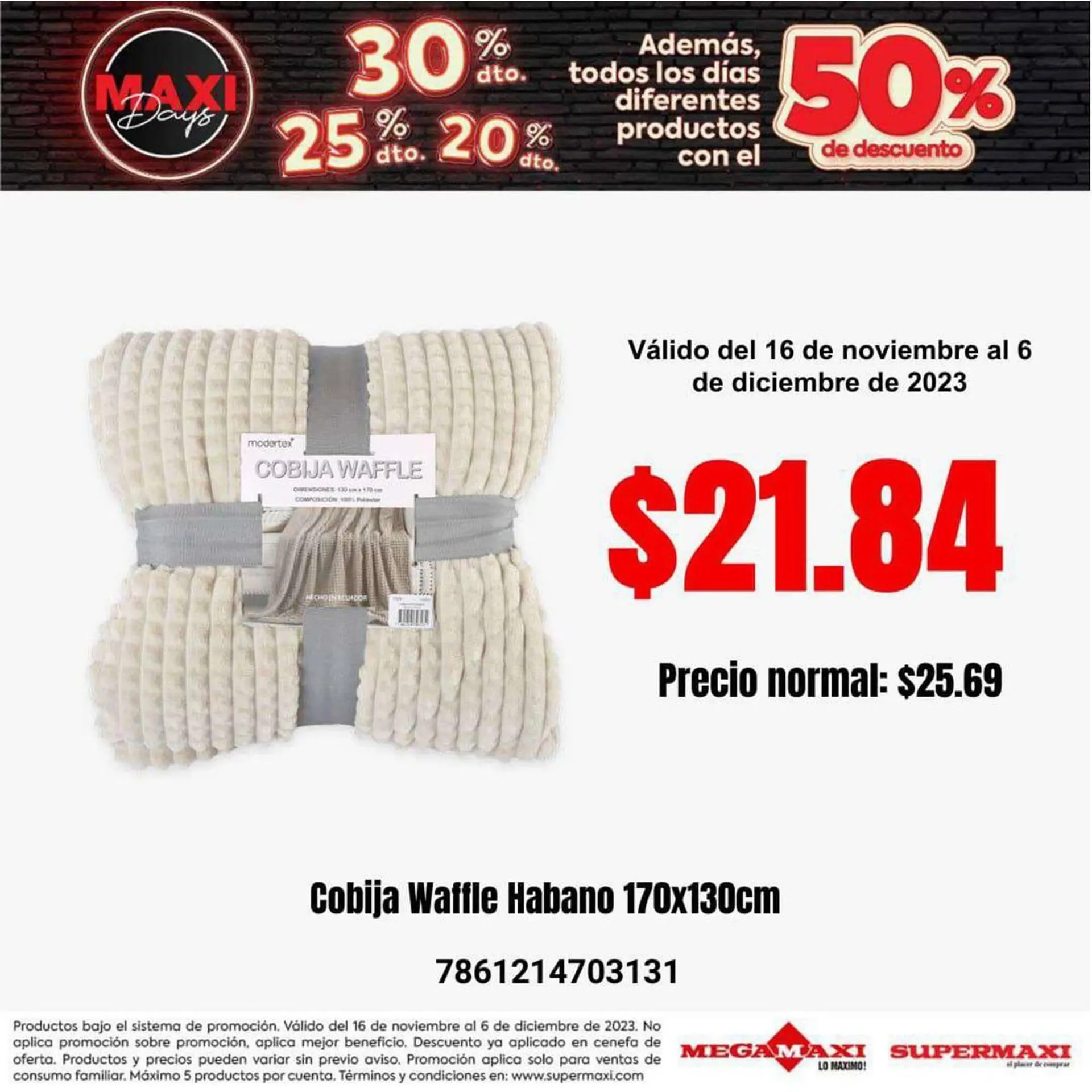 Catalogo de Catálogo Supermaxi 21 de noviembre al 6 de diciembre 2023 - Pag 65