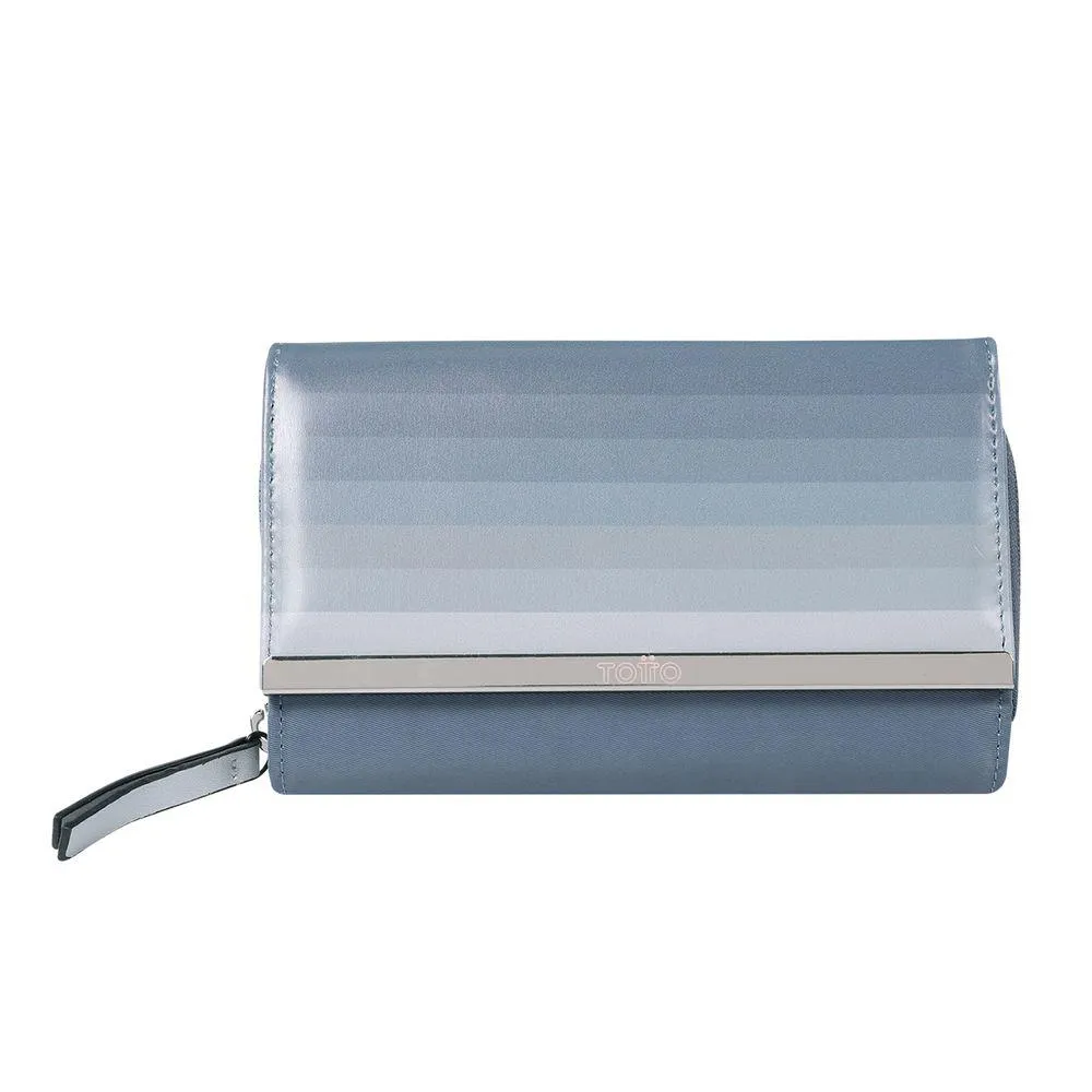 Billetera para Mujer Blocks - Gris