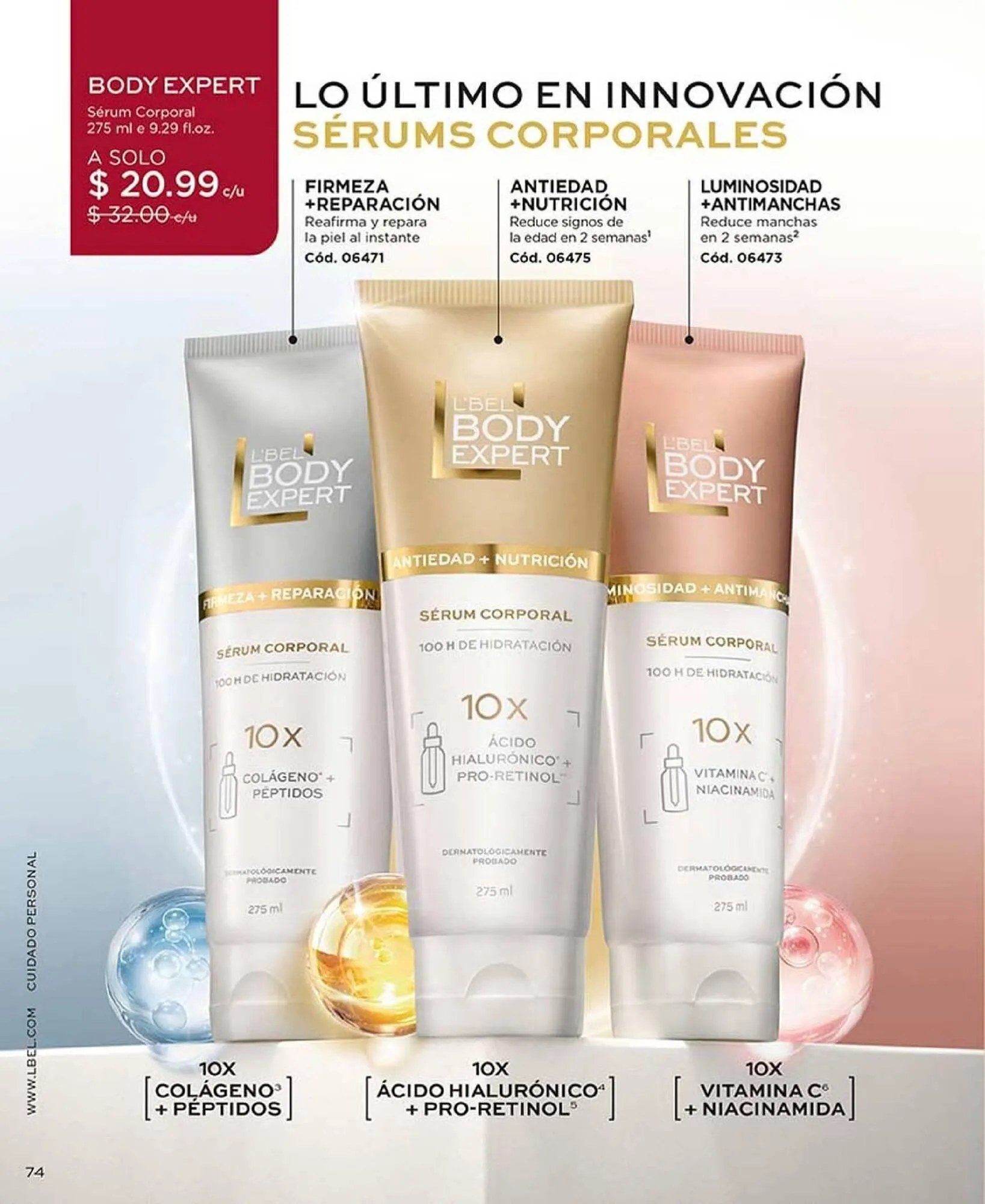 Catalogo de Catálogo L'bel 4 de noviembre al 30 de noviembre 2025 - Pag 74