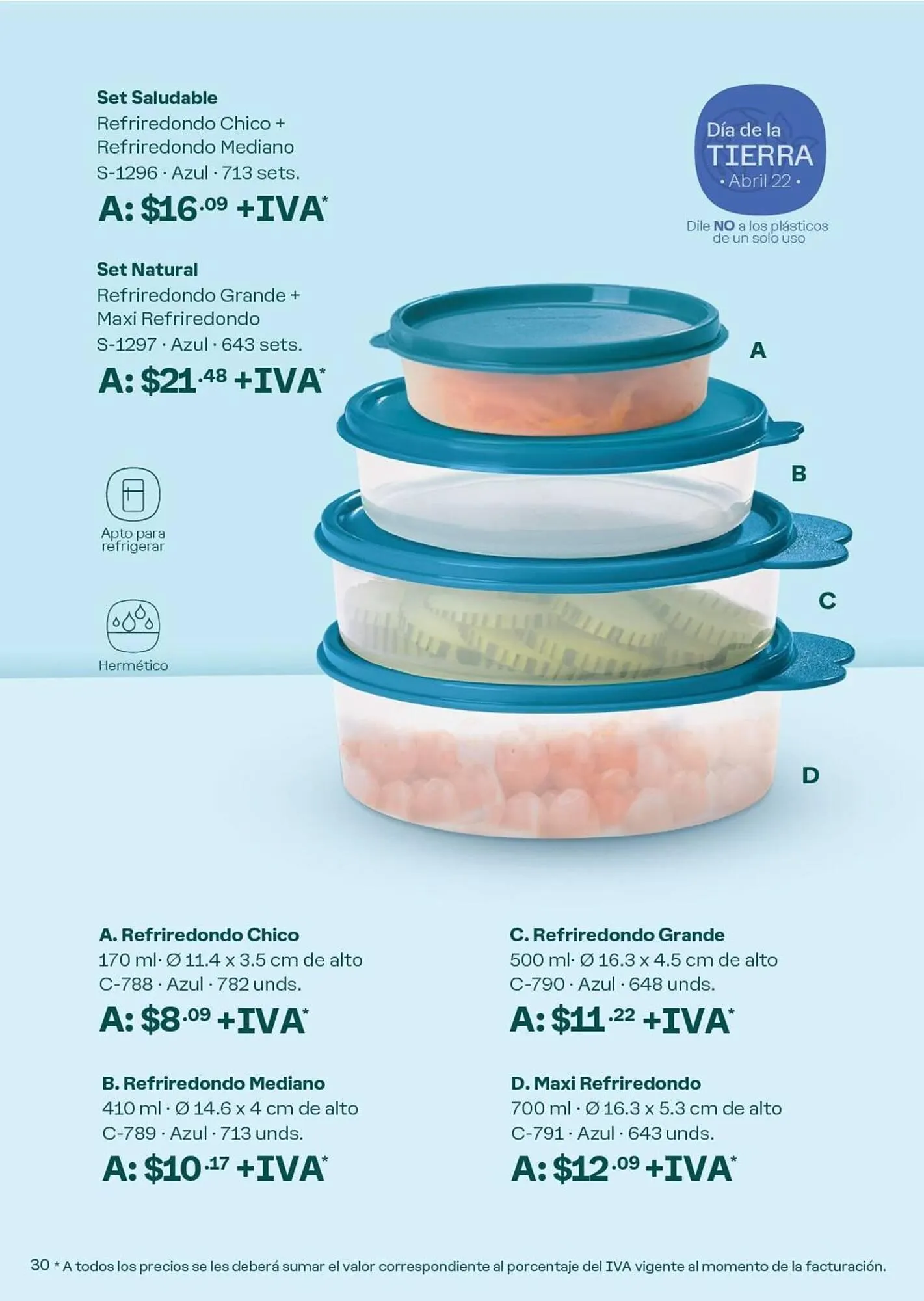 Catalogo de Catálogo Tupperware 27 de marzo al 19 de abril 2024 - Pag 22
