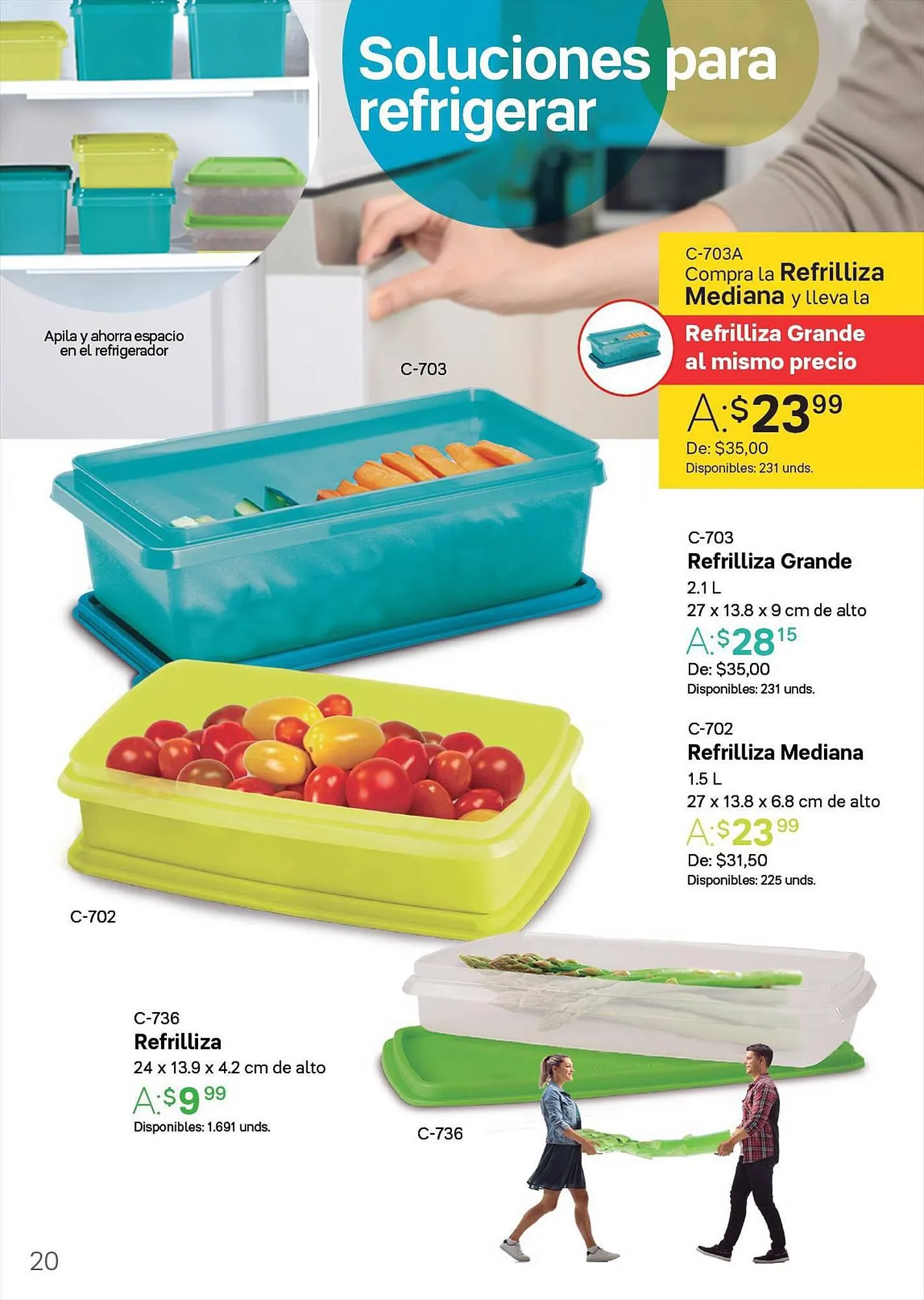 Catalogo de Catálogo Tupperware 7 de agosto al 25 de agosto 2023 - Pag 20