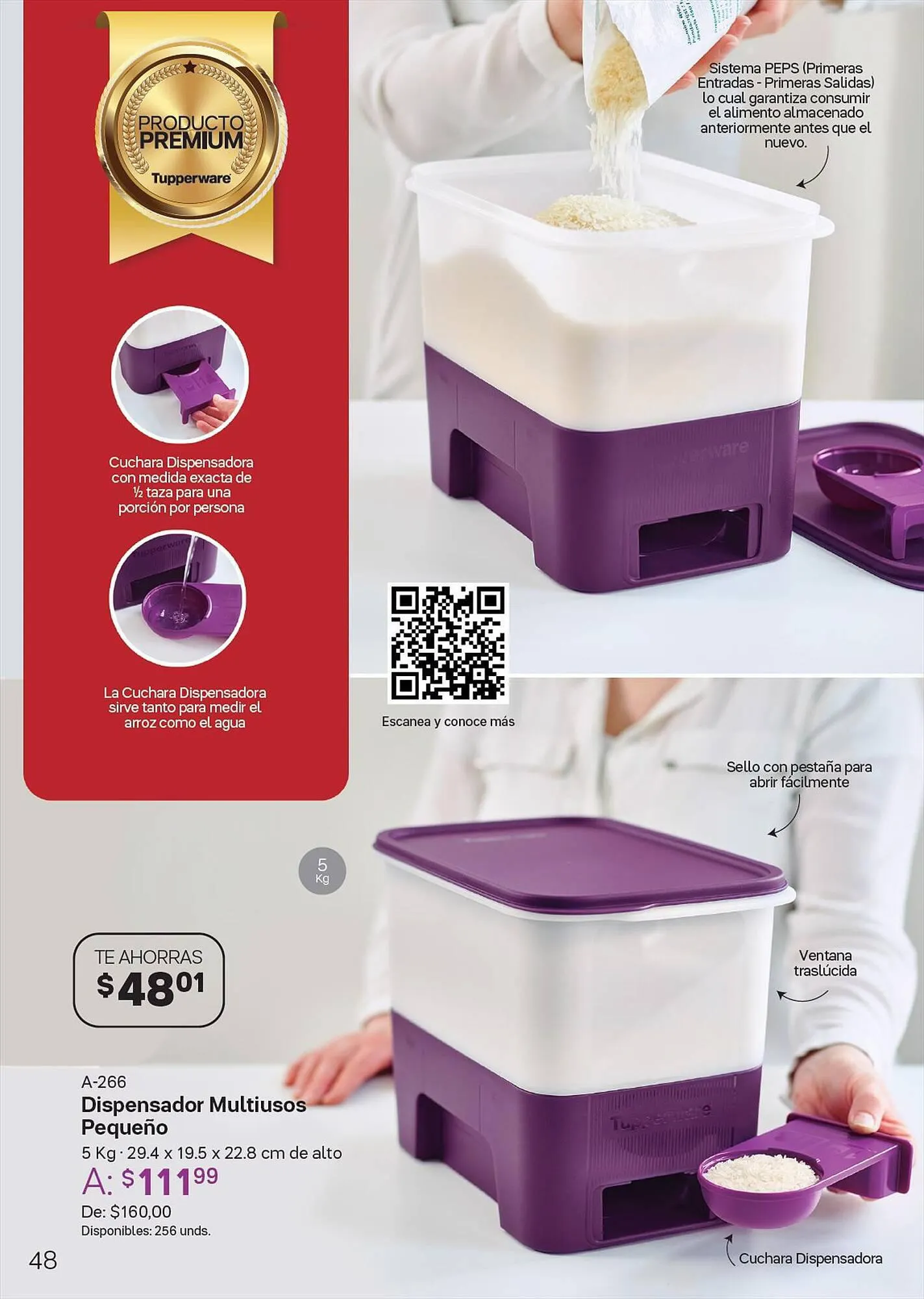 Catalogo de Catálogo Tupperware 7 de agosto al 25 de agosto 2023 - Pag 48