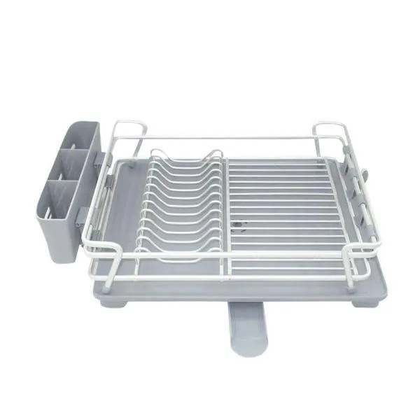 Platera Plástica y Aluminio Gris