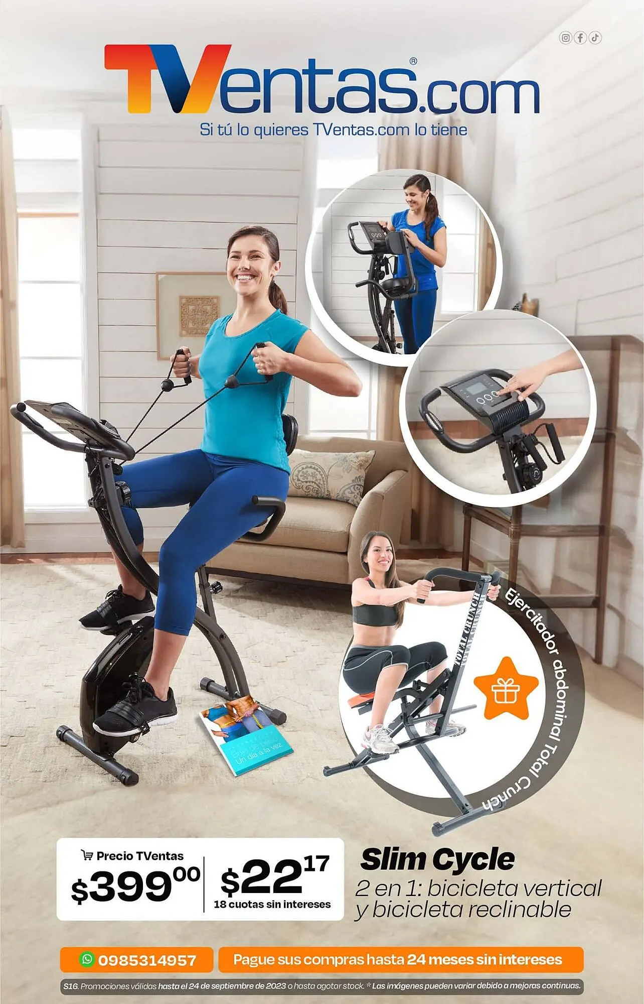 Catalogo de Catálogo TVentas 16 de septiembre al 24 de septiembre 2023 - Pag 1