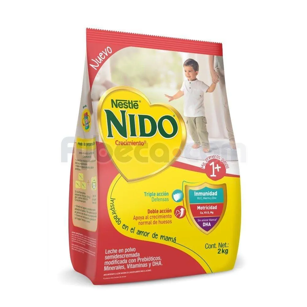 Nido 1 + Prebio 1 Dha Stand Pack 6X2Kg Ec