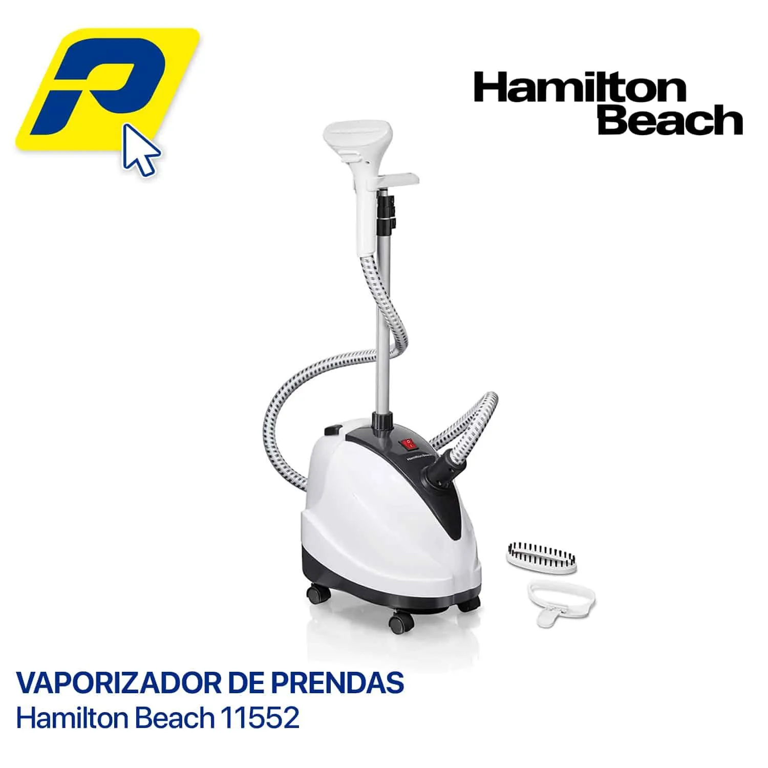 Plancha A Vapor Hamilton Beach 2,5 Litros