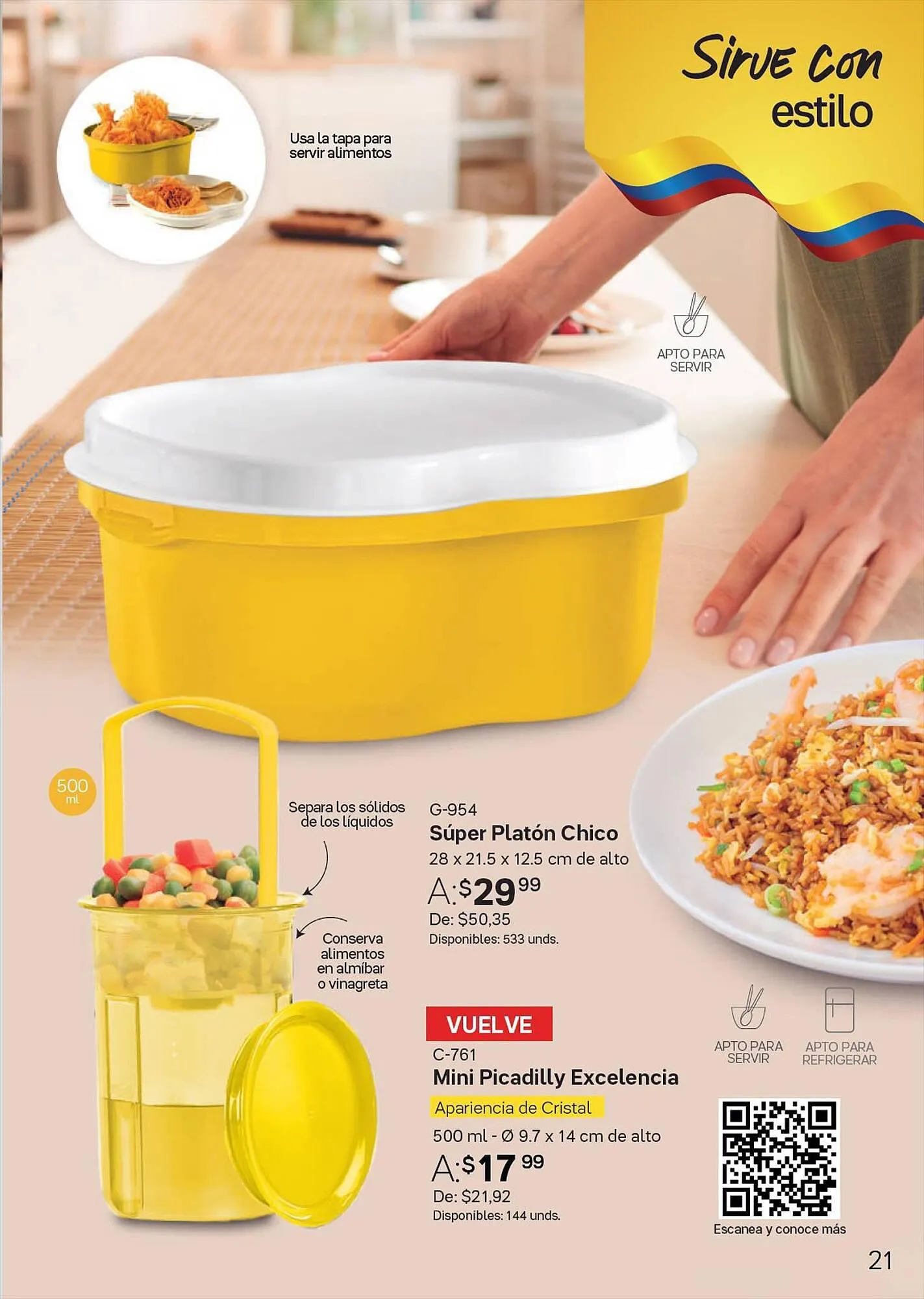 Catalogo de Catálogo Tupperware 10 de julio al 31 de julio 2023 - Pag 21