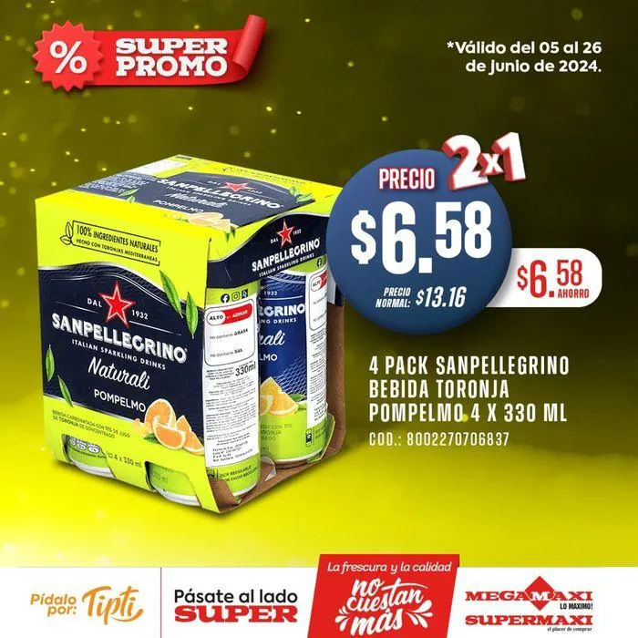 Catalogo de % Super Promo . 6 de junio al 25 de junio 2024 - Pag 1