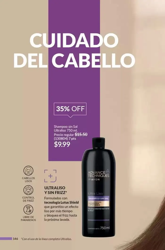 Catalogo de Refrescante Hidración y Beneficios C/15  25 de septiembre al 17 de octubre 2024 - Pag 146