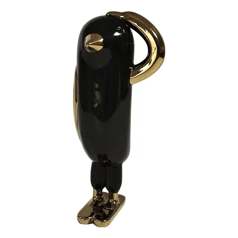 Adorno Hopebird Black Gold 34cm