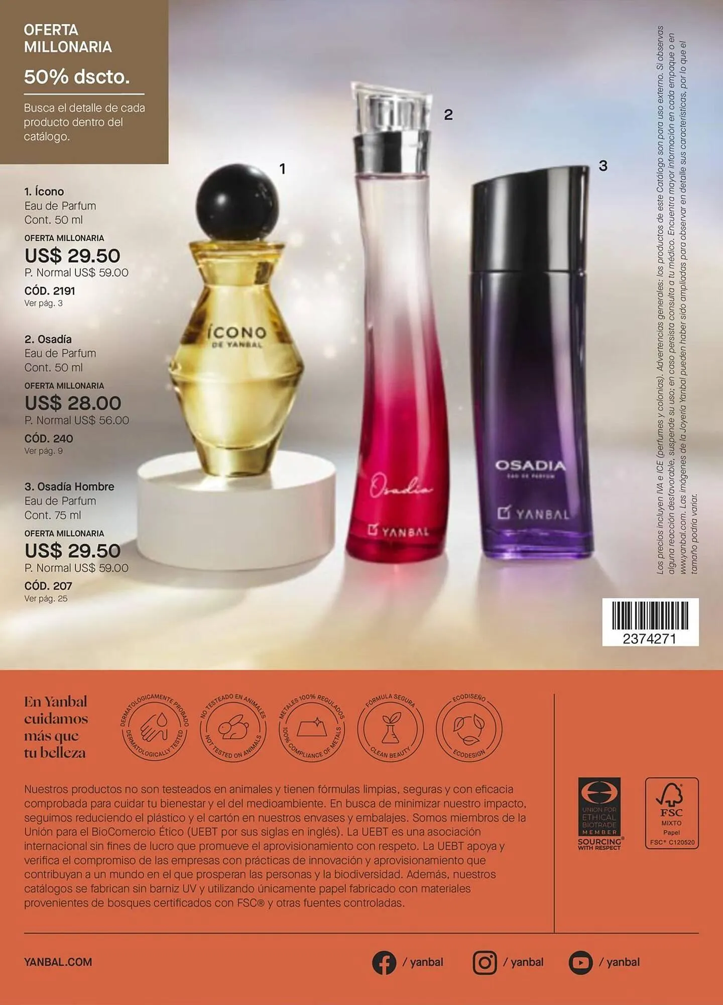 Catalogo de Catálogo Yanbal 4 de diciembre al 29 de diciembre 2023 - Pag 134