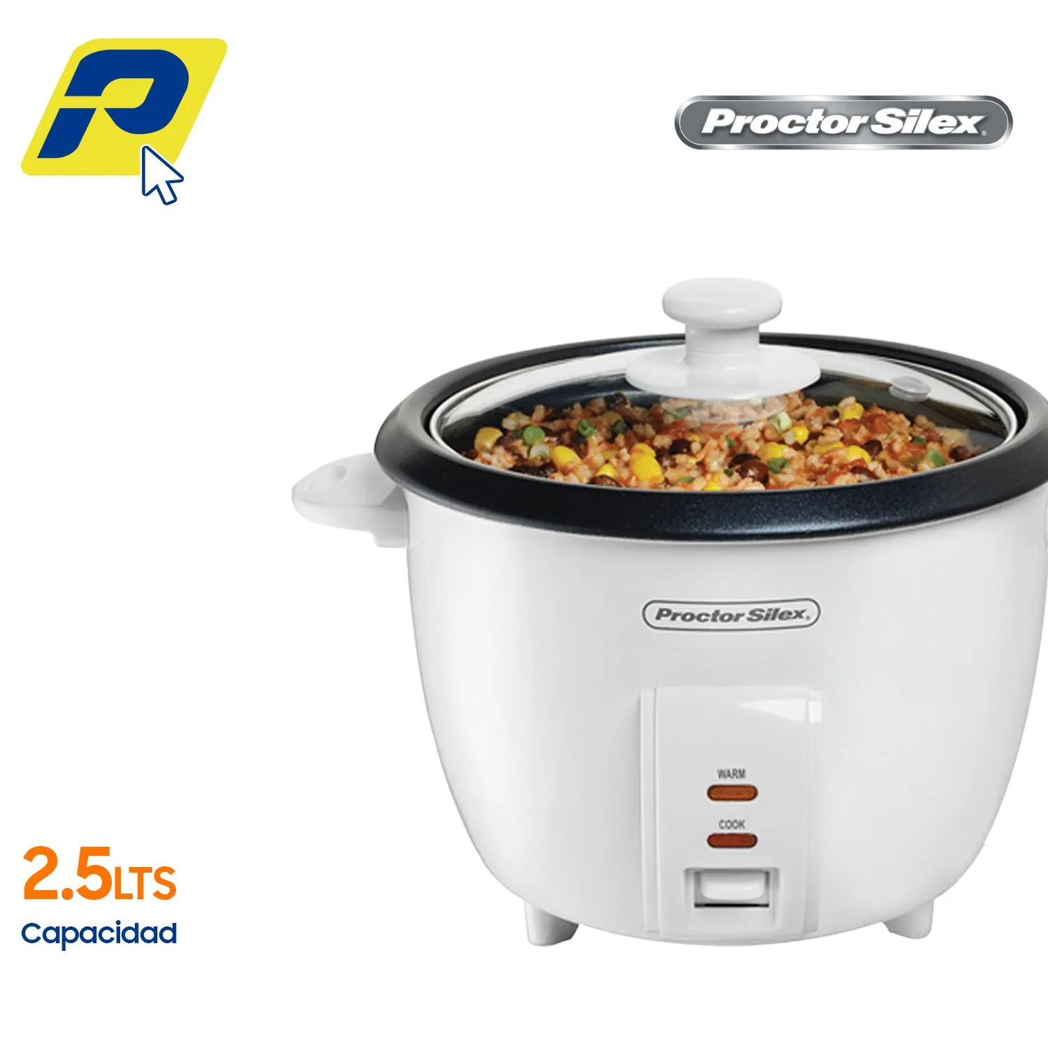 Olla Arrocera Proctor Silex // Capacidad 2.5 Litros