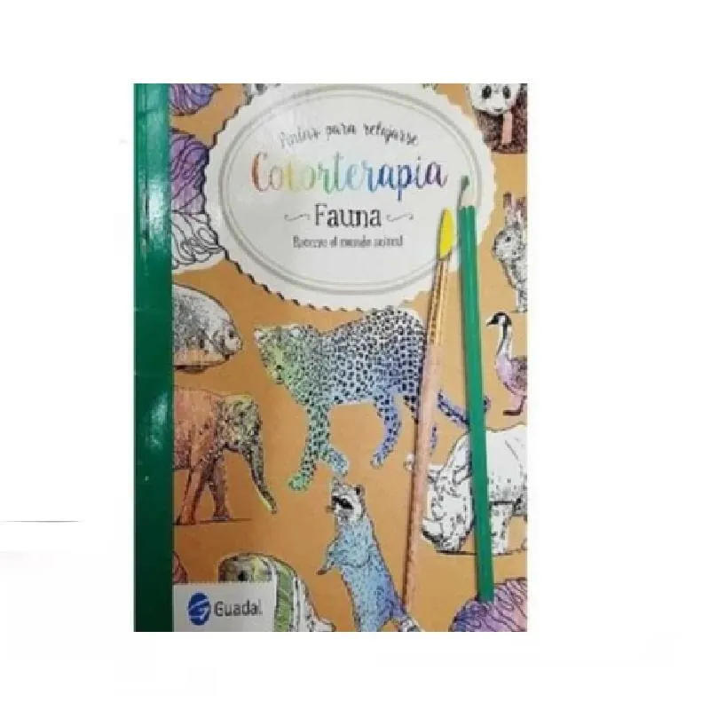 Mándalas Color terapia Fauna Edarsi