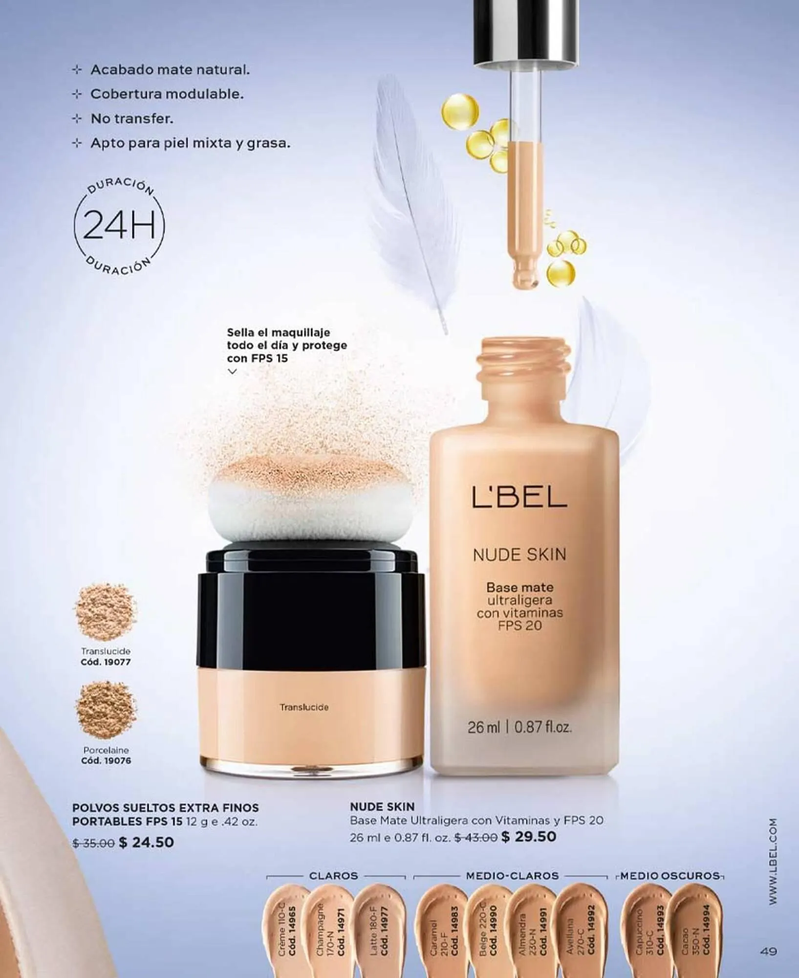 Catalogo de Catálogo L'bel 5 de febrero al 31 de marzo 2024 - Pag 51