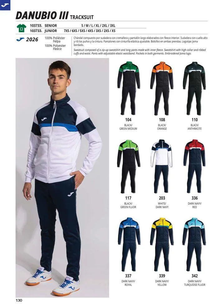 Catalogo de Teamwear Collection 2024 8 de mayo al 31 de diciembre 2024 - Pag 130