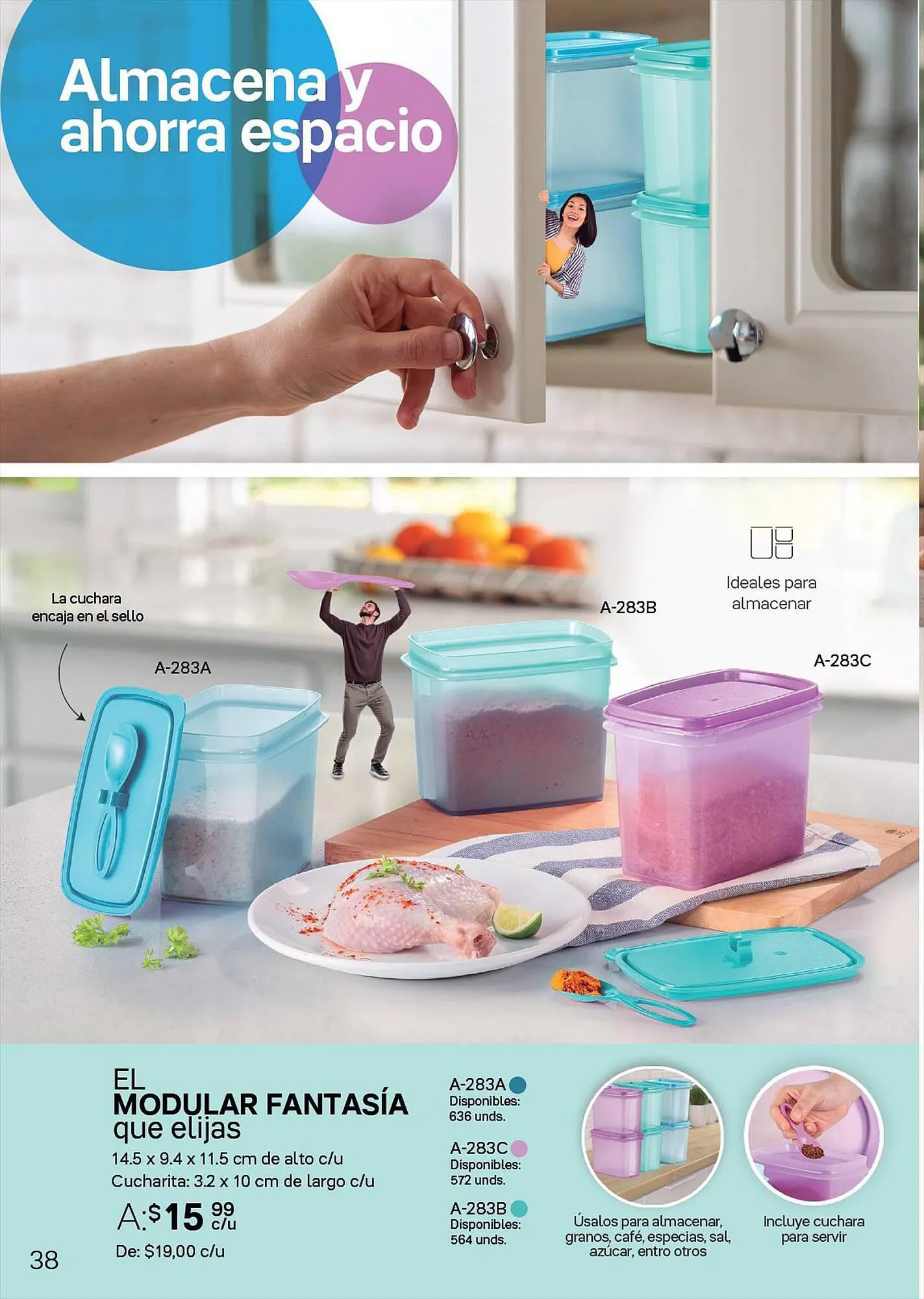 Catalogo de Catálogo Tupperware 7 de agosto al 25 de agosto 2023 - Pag 38