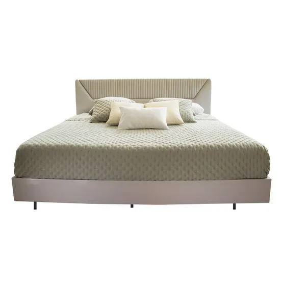 Cama Quartier | King 3 Plazas Crema HG - Crema Hg