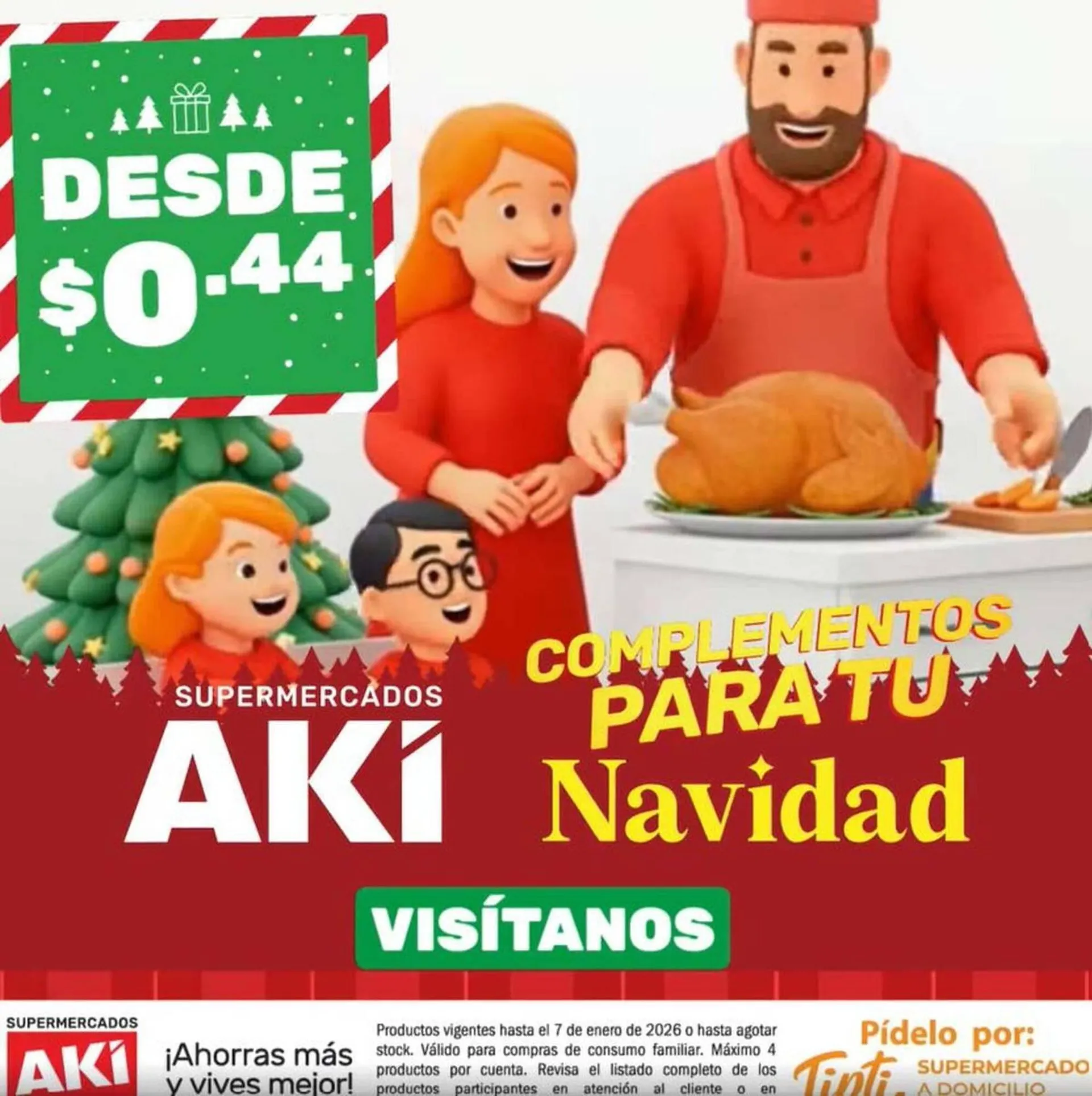 Catalogo de Catálogo Akí 24 de diciembre al 7 de enero 2026 - Pag 1