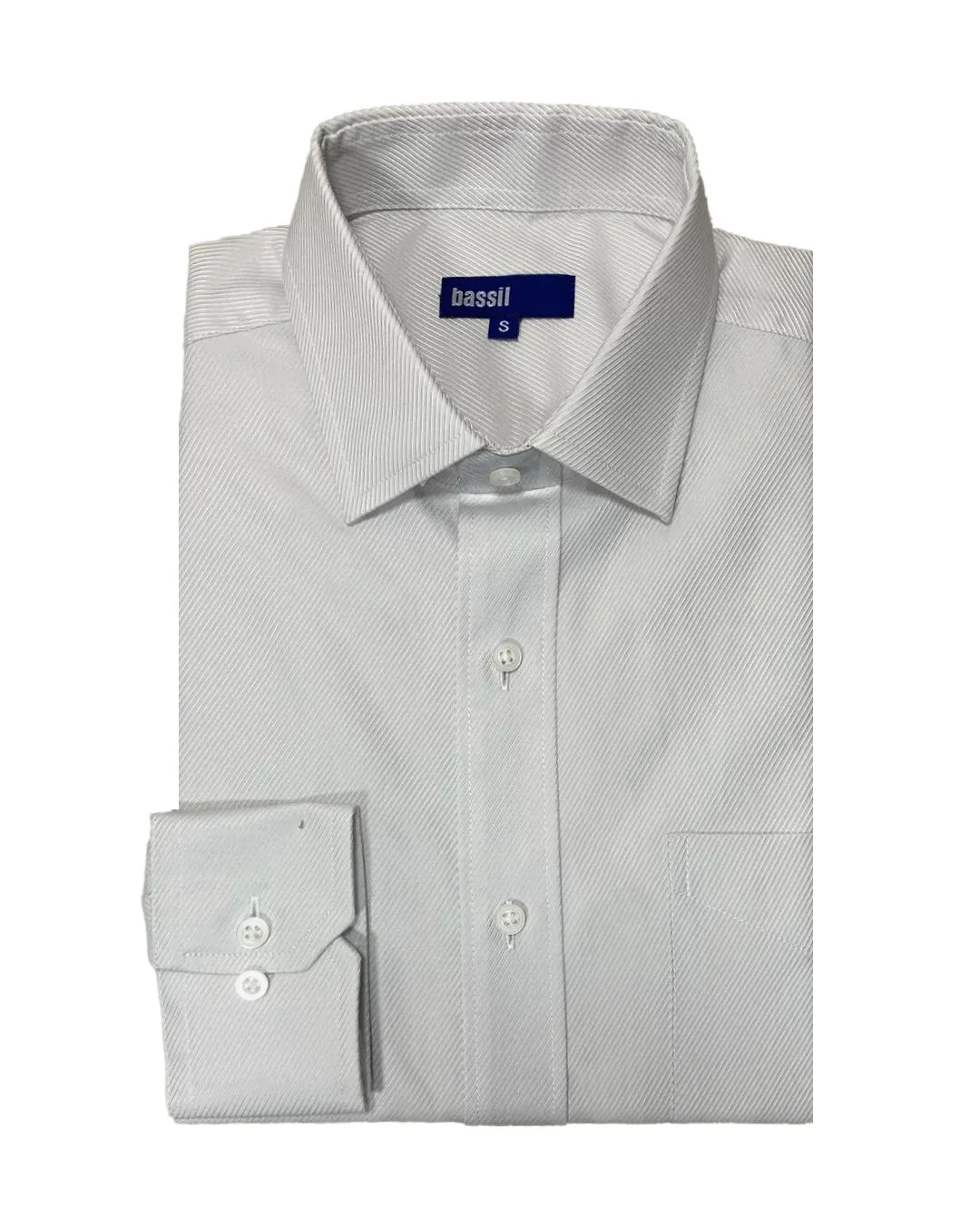 Camisa Plata Manga Larga