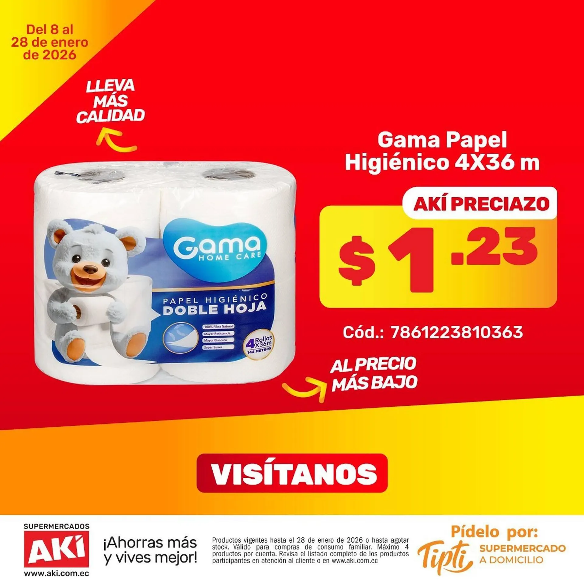 Catalogo de Catálogo Akí 16 de enero al 28 de enero 2026 - Pag 1