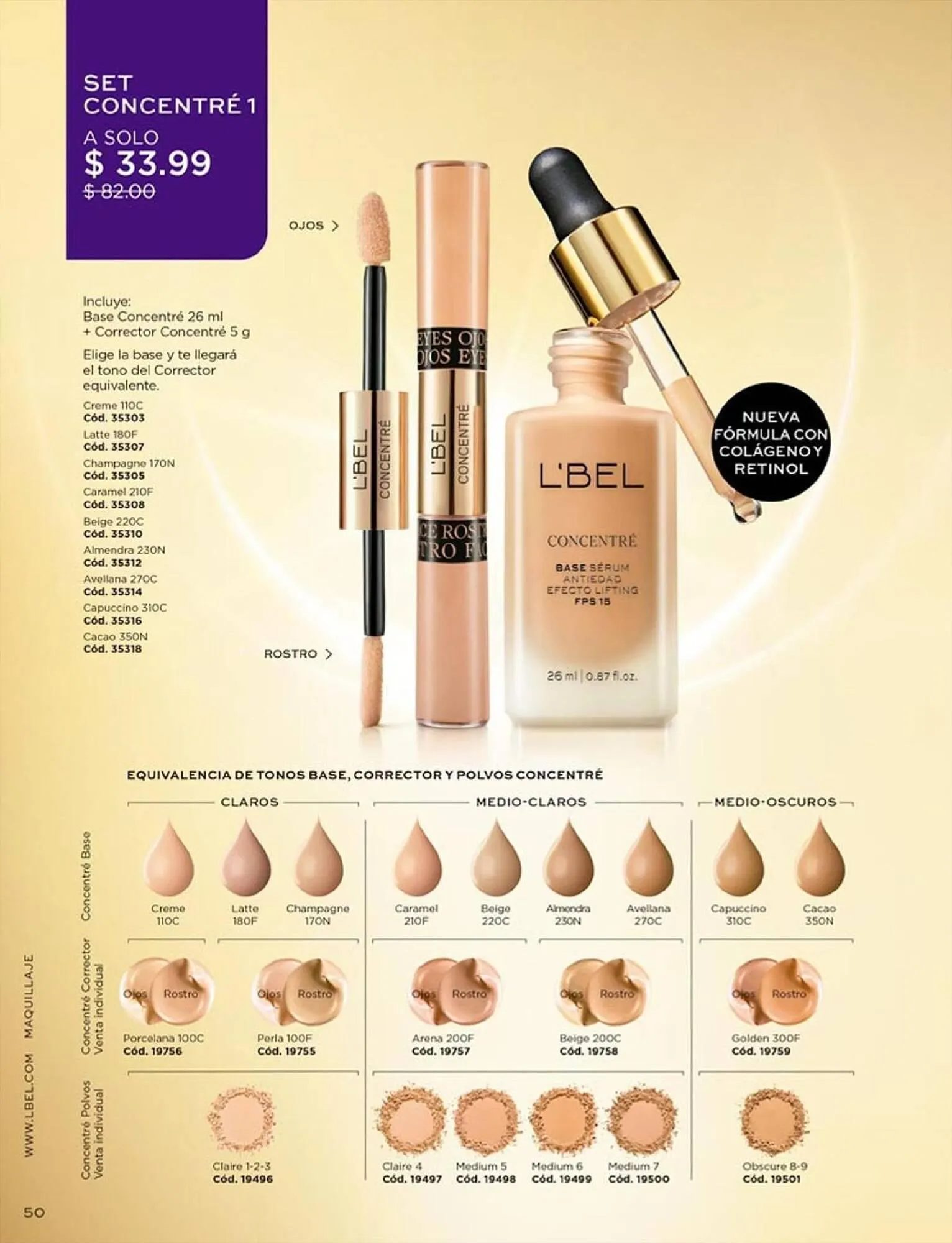 Catalogo de Catálogo L'bel 13 de septiembre al 3 de octubre 2023 - Pag 50