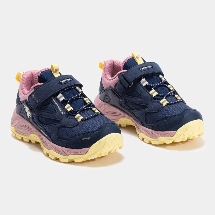 Botas outdoor Quito Jr 25 junior marino rosa