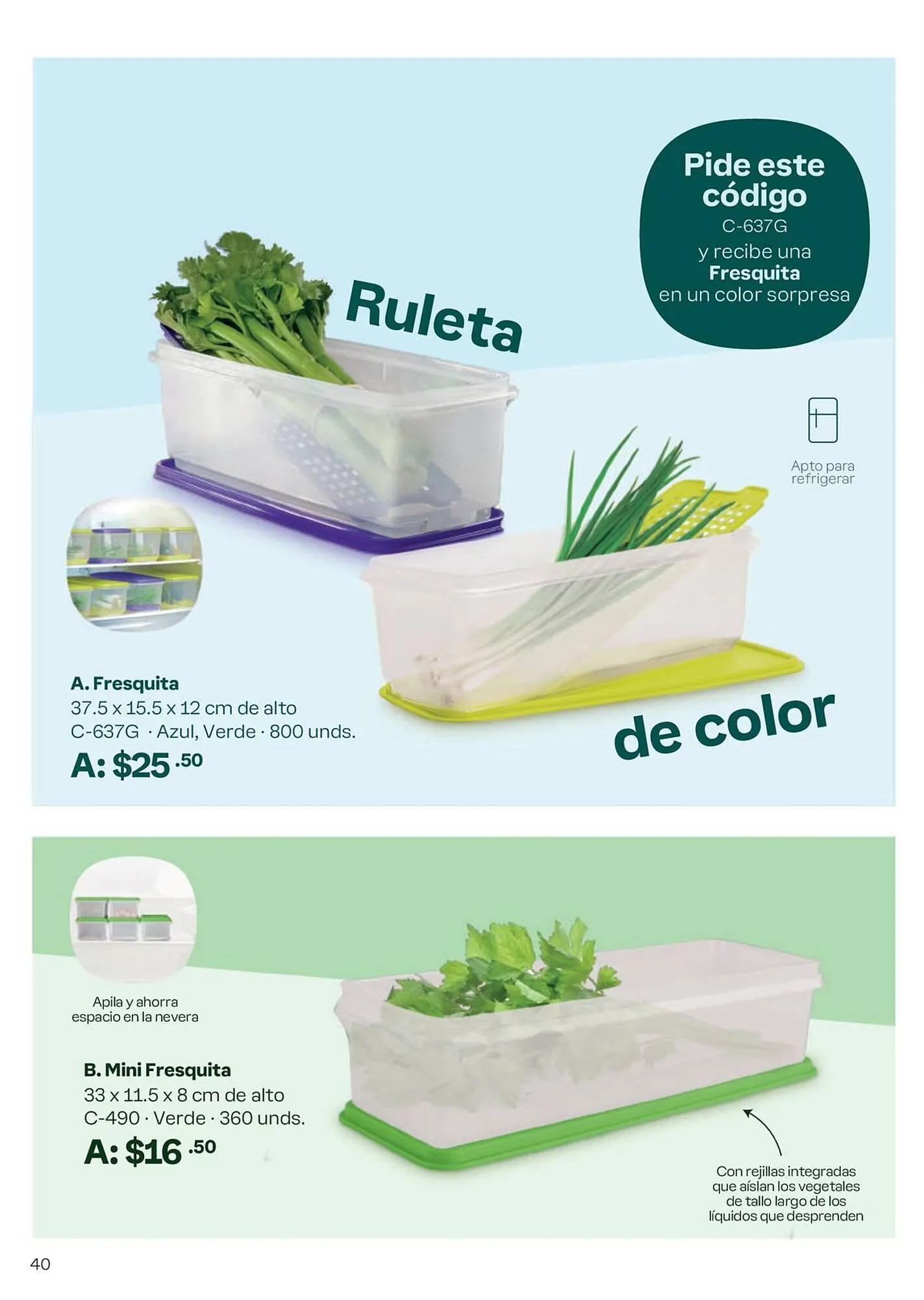 Catalogo de Catálogo Tupperware 30 de enero al 23 de febrero 2024 - Pag 40